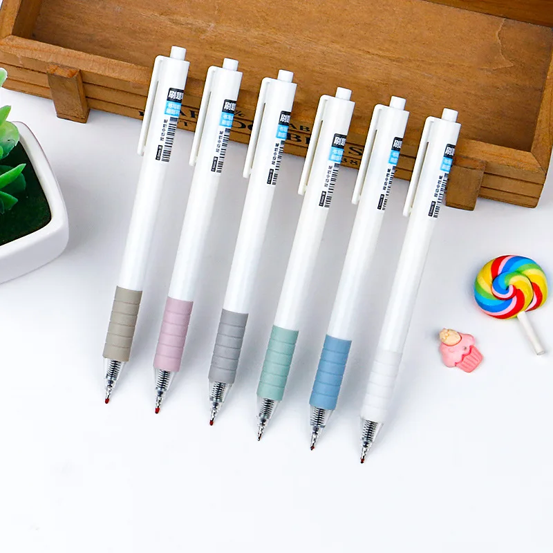 Press Brush Pen Simple Press Neutral Pen Pen Half Needle ST Pen Cartridge 0.5mm Student Office Signature Pen
Press Brush Pen Simple Press Neutral Pen Pen Half Needle ST Pen Cartridge 0.5mm Student Office Signature Pen