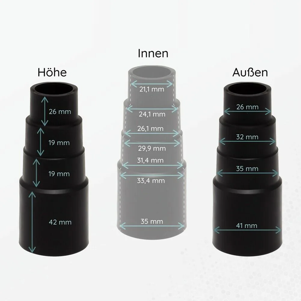 Rubber Universal Adapter Sleeve Steps Adaptor For Festool-Connection Vacuum Cleaners Parts Black Household Cleaning
Rubber Universal Adapter Sleeve Steps Adaptor For Festool-Connection Vacuum Cleaners Parts Black Household Cleaning