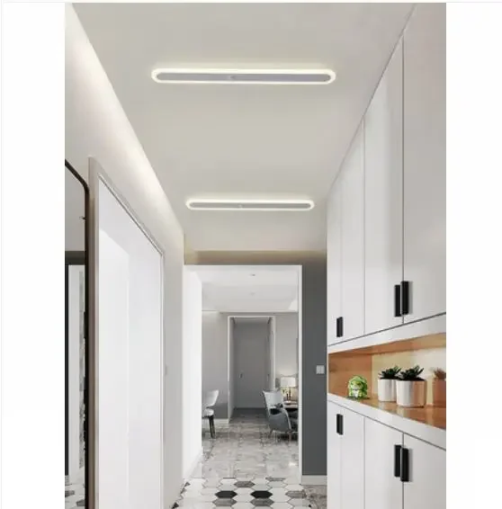 

Led ultra-thin strip light body induction lamp corridor porch aisle cloakroom household lamp