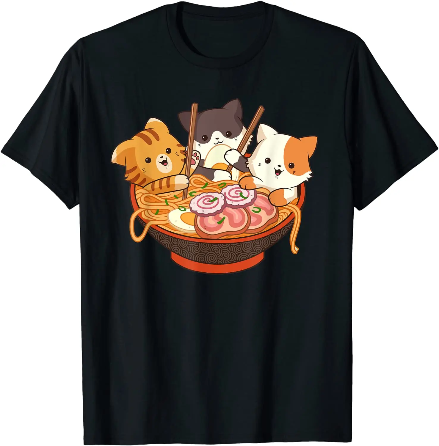 Kawaii Cute Anime Cats Otaku Japanese Ramen Noodles Gift T-Shirt Summer Cotton O-Neck Short Sleeve Mens T Shirt New S-3XL
Kawaii Cute Anime Cats Otaku Japanese Ramen Noodles Gift T-Shirt Summer Cotton O-Neck Short Sleeve Mens T Shirt New S-3XL