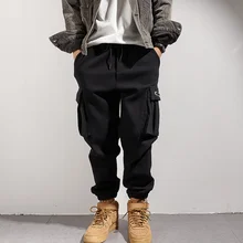 Loose work clothes and guard pants men's autumn and winter new elastic waist drawstring Leggings Harlan Sweatpants
Loose work clothes and guard pants men's autumn and winter new elastic waist drawstring Leggings Harlan Sweatpants