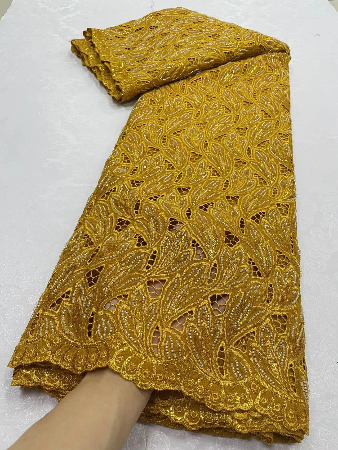 Nigerian Tulle With Lace Fabric, Sequins Embroidery, Sewing Beads, Stone Prom Dresses, High Quality, 5Yards, JL282, 2024
Nigerian Tulle With Lace Fabric, Sequins Embroidery, Sewing Beads, Stone Prom Dresses, High Quality, 5Yards, JL282, 2024