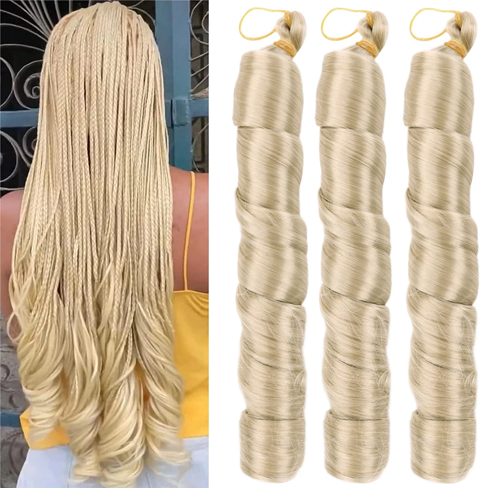French Curl Braiding Hair Synthetic Loose Wave Braiding Hair For Box Braids Silky Spiral Curl Crochet Braids For Women
French Curl Braiding Hair Synthetic Loose Wave Braiding Hair For Box Braids Silky Spiral Curl Crochet Braids For Women