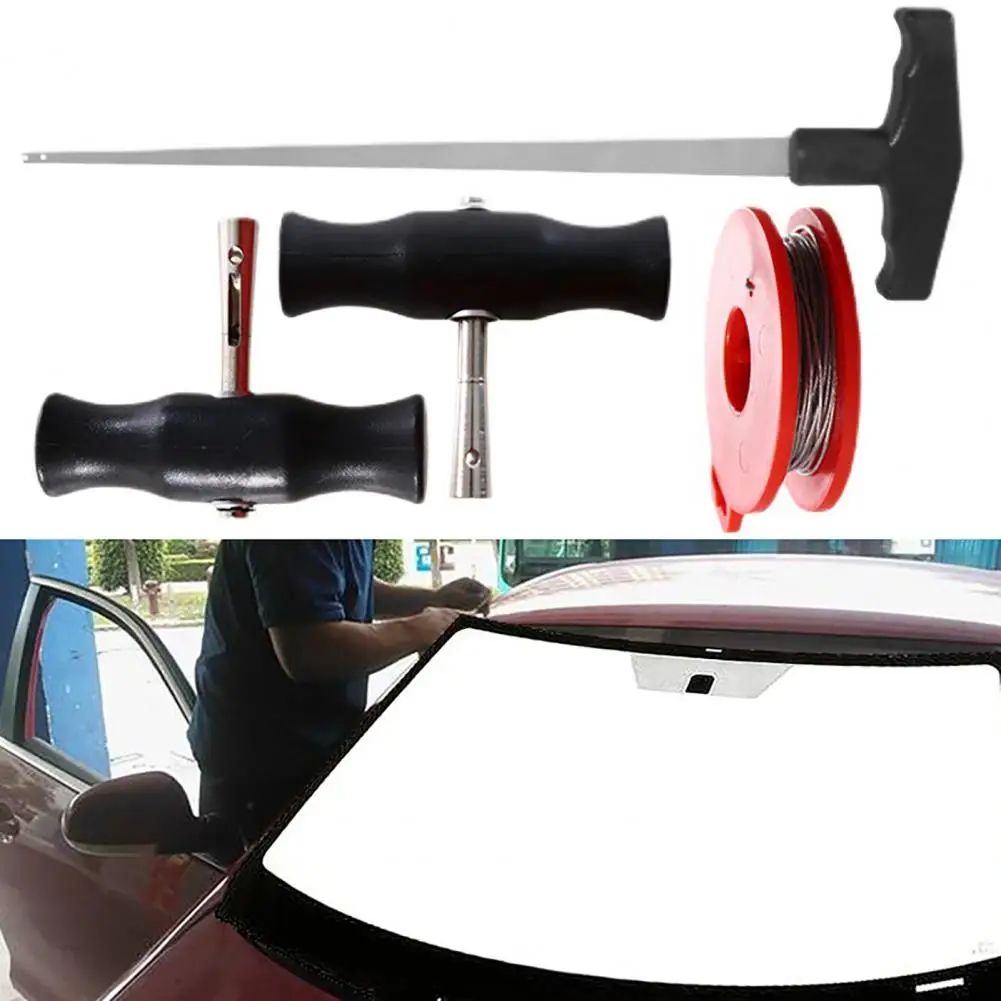 Practical glass remover Carbon Steel Broken-proof Accessory cable puller Install and remove car windshield
Practical glass remover Carbon Steel Broken-proof Accessory cable puller Install and remove car windshield