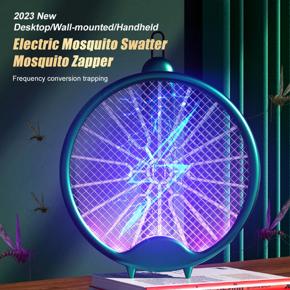 Electronic Handheld Mosquito Swatter Summer Smart Mosquitos Flies Killer Pest Expulsion For Outdoor Camping Hiking Home Barbecue
Electronic Handheld Mosquito Swatter Summer Smart Mosquitos Flies Killer Pest Expulsion For Outdoor Camping Hiking Home Barbecue