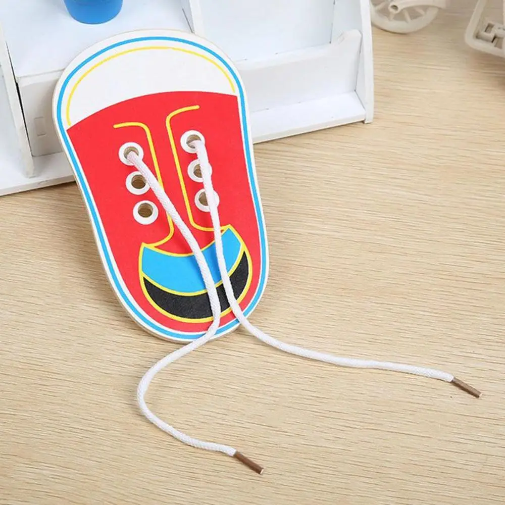 Funny Children Learning Montessori Wooden Tie Shoelaces Toys Shoe Lace Educational Toys
Funny Children Learning Montessori Wooden Tie Shoelaces Toys Shoe Lace Educational Toys
