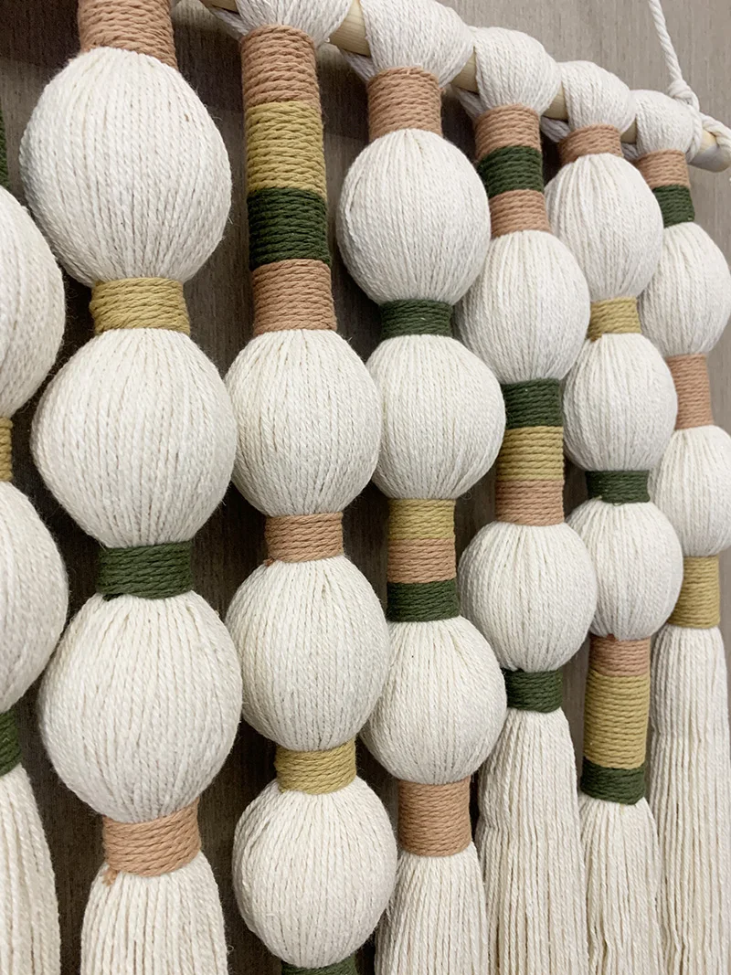 Handwoven Spherical Macrame Wall Art - Luxury Boho Decor 3 S51a23801c93f4e8fb075542755183c6cJ