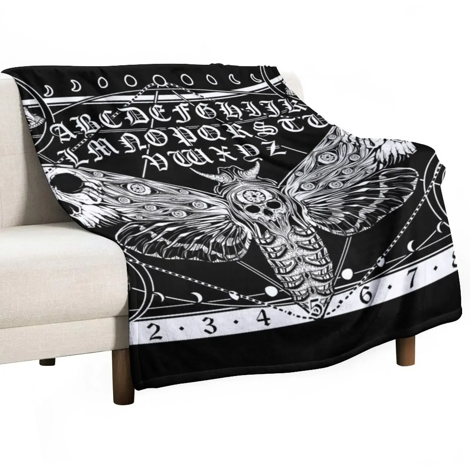 Death Moth Spirit Board Throw Blanket Summer Winter beds wednesday anime Blankets
Death Moth Spirit Board Throw Blanket Summer Winter beds wednesday anime Blankets