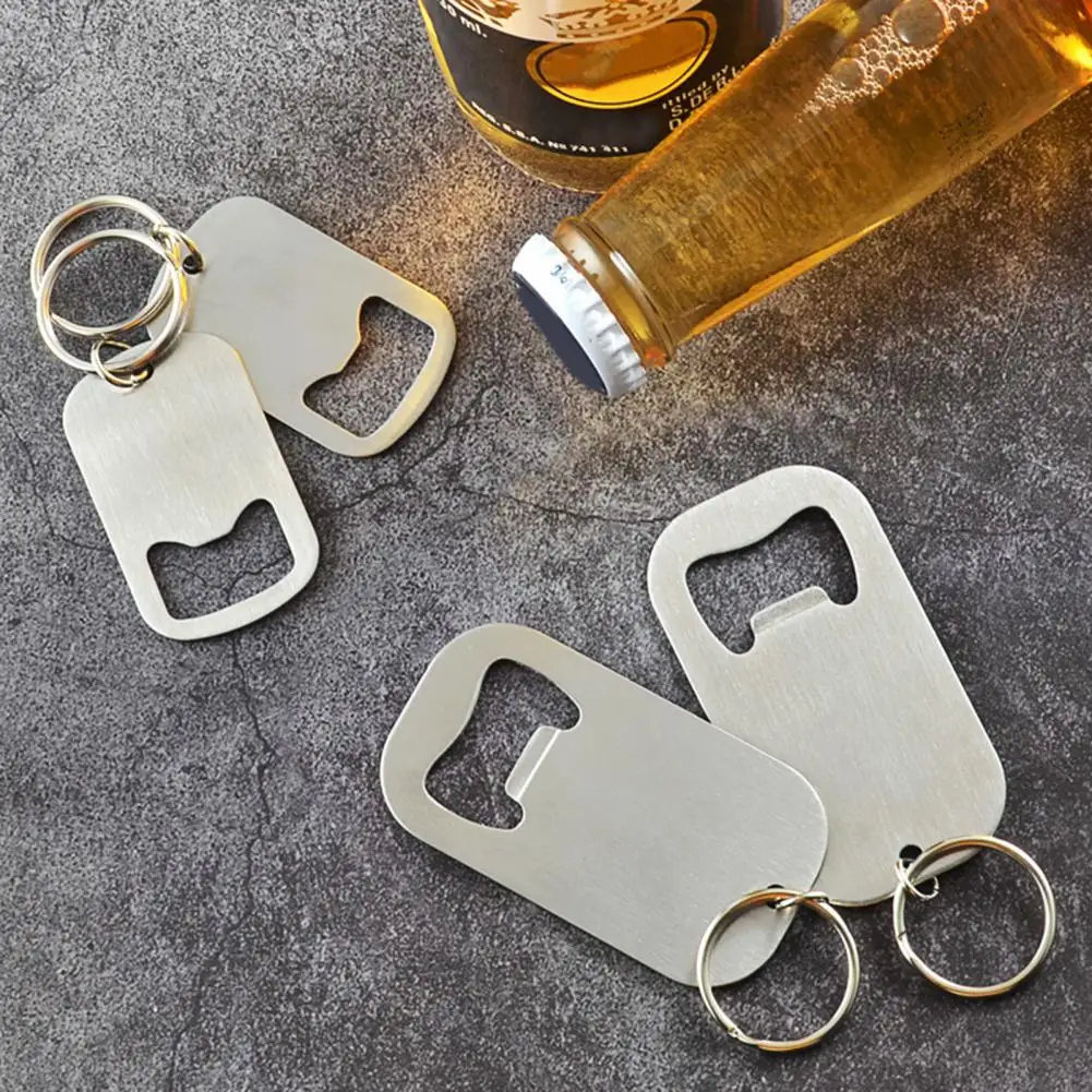 Stainless Bottle Openers Stainless Steel Bottle Openers High Strength Labor-saving Keychain Removers for Beer Bottles Solid
Stainless Bottle Openers Stainless Steel Bottle Openers High Strength Labor-saving Keychain Removers for Beer Bottles Solid