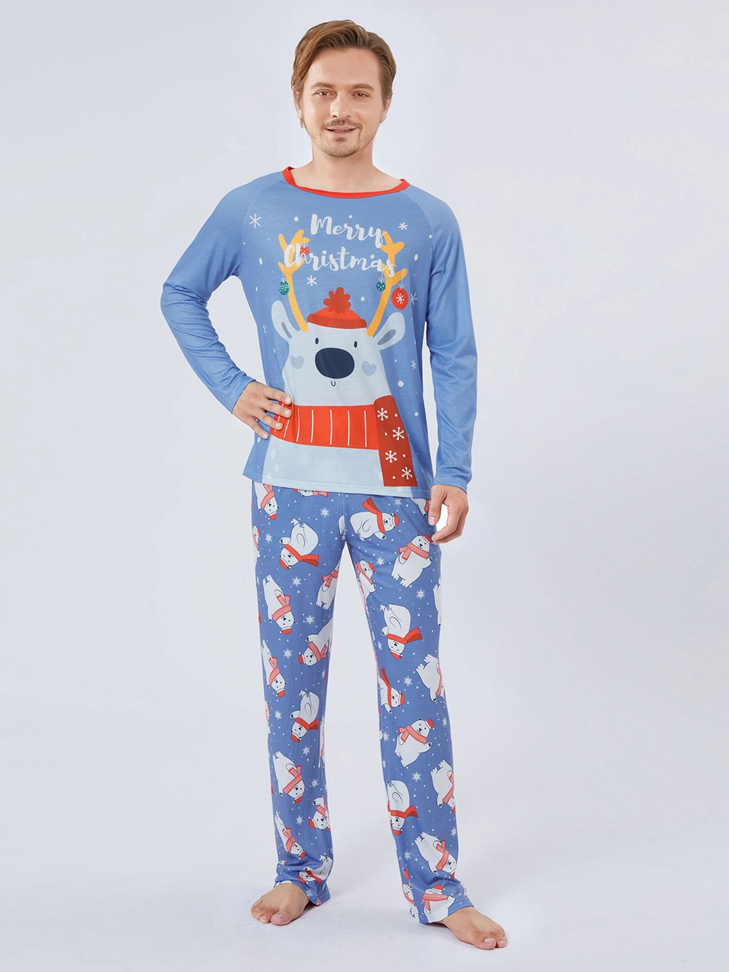 Family Matching Christmas Pajamas For Mens Ladies Boys Girl Baby Childrens Long Sleeve Tops And Pants Sleepwear Set
Family Matching Christmas Pajamas For Mens Ladies Boys Girl Baby Childrens Long Sleeve Tops And Pants Sleepwear Set
