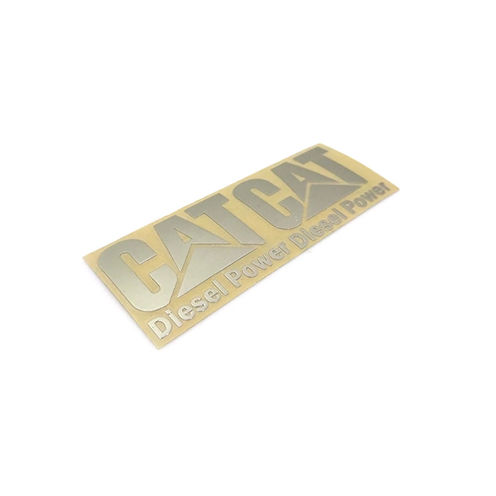 Metal Decorative Sticker DIY RC Tractor Side CAT Decal for 1/14 RC Truck Modification Part Toy Accessories
Metal Decorative Sticker DIY RC Tractor Side CAT Decal for 1/14 RC Truck Modification Part Toy Accessories