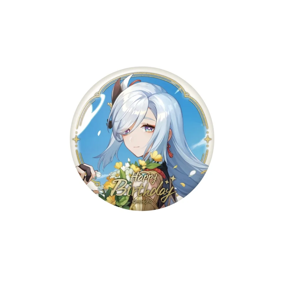 Genshin Impact's Official Destined Day Series Desktop Decoration Figures Merch Hot Stamping Laser Craft Badges
Genshin Impact's Official Destined Day Series Desktop Decoration Figures Merch Hot Stamping Laser Craft Badges