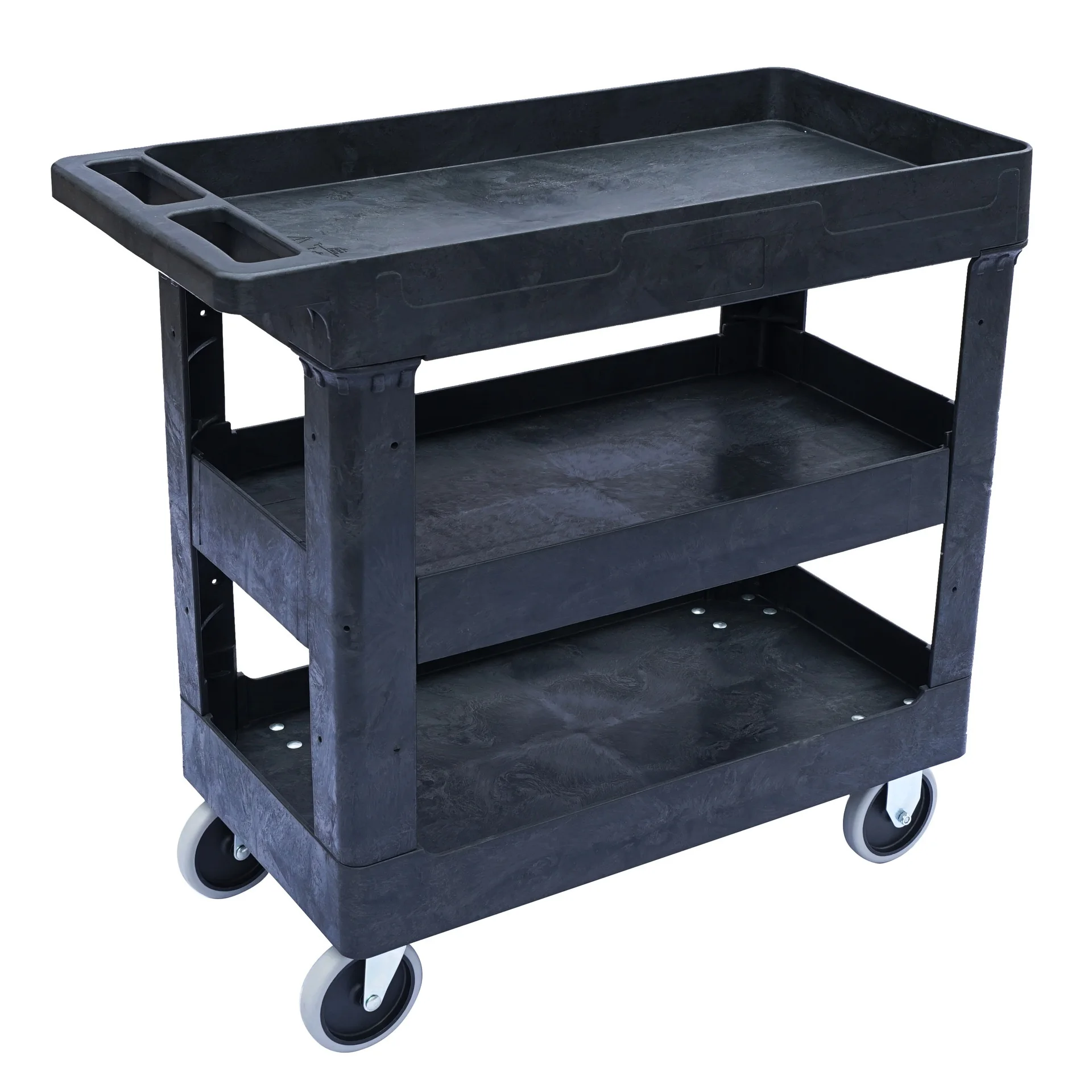 

Trolley With Wheels Tool Cart Workshop Garage Workbench Storage Mechanical Pallet Plastic PP Cabinet Industrial Grade