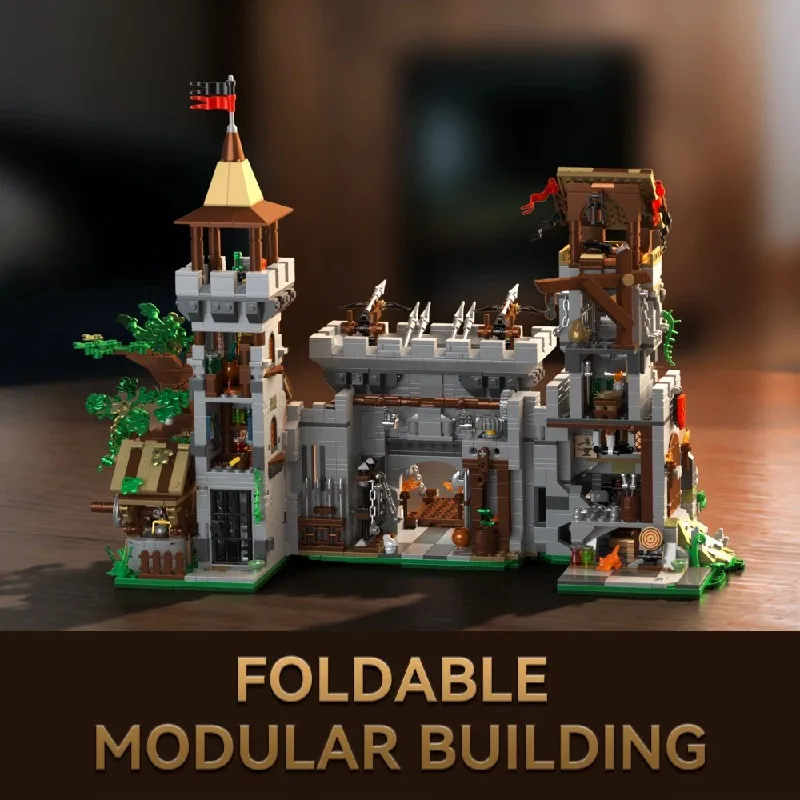 2568PCS Knight's Castle House Buildings Sets, City Apartment Store Architecture Modular Buildings Blocks Model Kit, Gift 2568PCS Knight's Castle House Buildings Sets, City Apartment Store Architecture Modular Buildings Blocks Model Kit, Gift