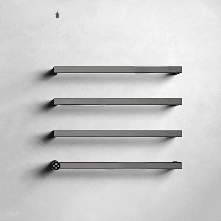 CE approved high end PVD surface Modern design bath towel rack warmer electric wall-mounted towel warmer rack
CE approved high end PVD surface Modern design bath towel rack warmer electric wall-mounted towel warmer rack