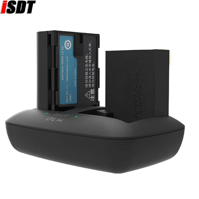 Зарядное устройство ISDT LP2 Air, Двухканальное, совместимое с приложением, 3 типа аккумуляторов для цифрового видеооборудования Canon
Зарядное устройство ISDT LP2 Air, Двухканальное, совместимое с приложением, 3 типа аккумуляторов для цифрового видеооборудования Canon