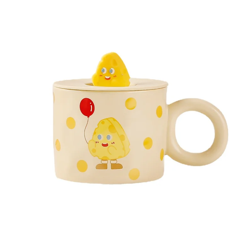Cute Cream Girl Heart Ceramic Cup with Lid Cartoon Mug Good-looking Breakfast Cup Milk Cup
Cute Cream Girl Heart Ceramic Cup with Lid Cartoon Mug Good-looking Breakfast Cup Milk Cup
