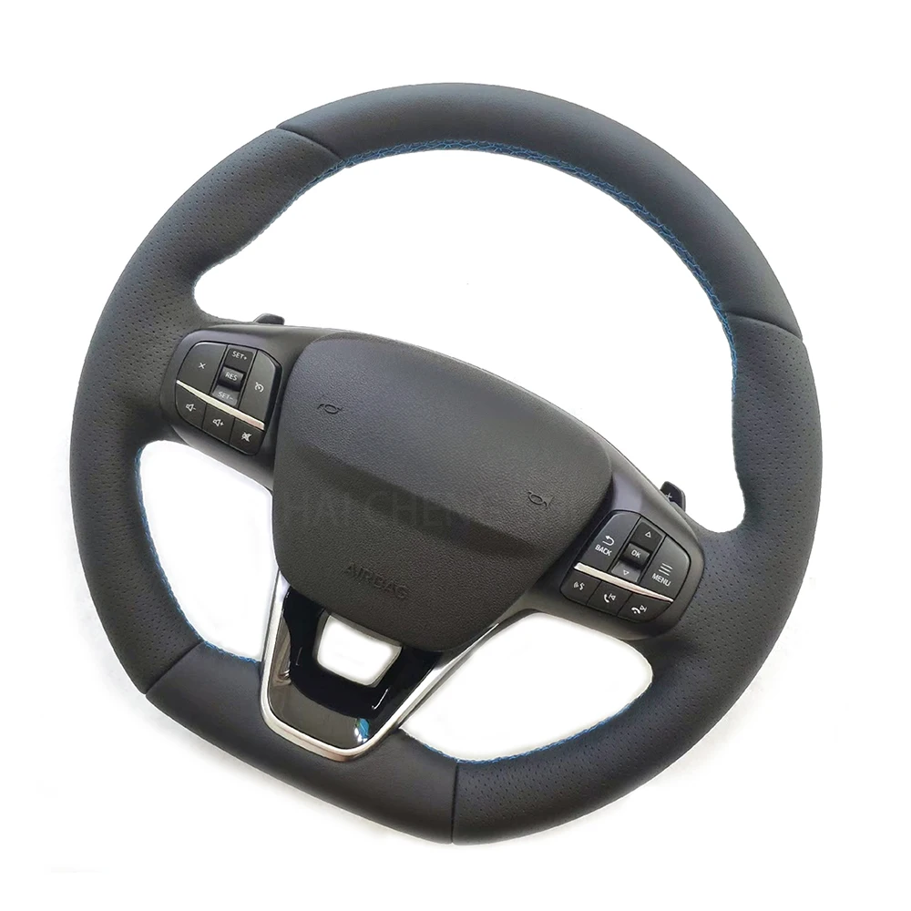 Кожаный многофункциональный руль в сборе подходит для Ford Focus Escape Mondeo Fiesta
Кожаный многофункциональный руль в сборе подходит для Ford Focus Escape Mondeo Fiesta