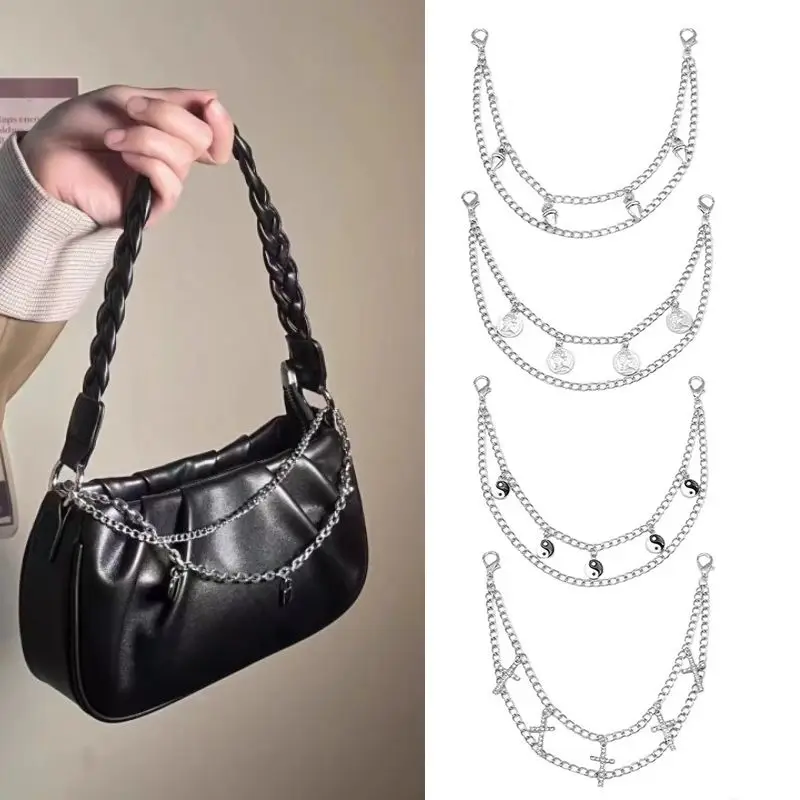 Women Bag Extension Chain Hollow Out Pendant Clothing Multi DIY Chains Crossbody Strap Purse Chain Replacement Bag Accessories
Women Bag Extension Chain Hollow Out Pendant Clothing Multi DIY Chains Crossbody Strap Purse Chain Replacement Bag Accessories