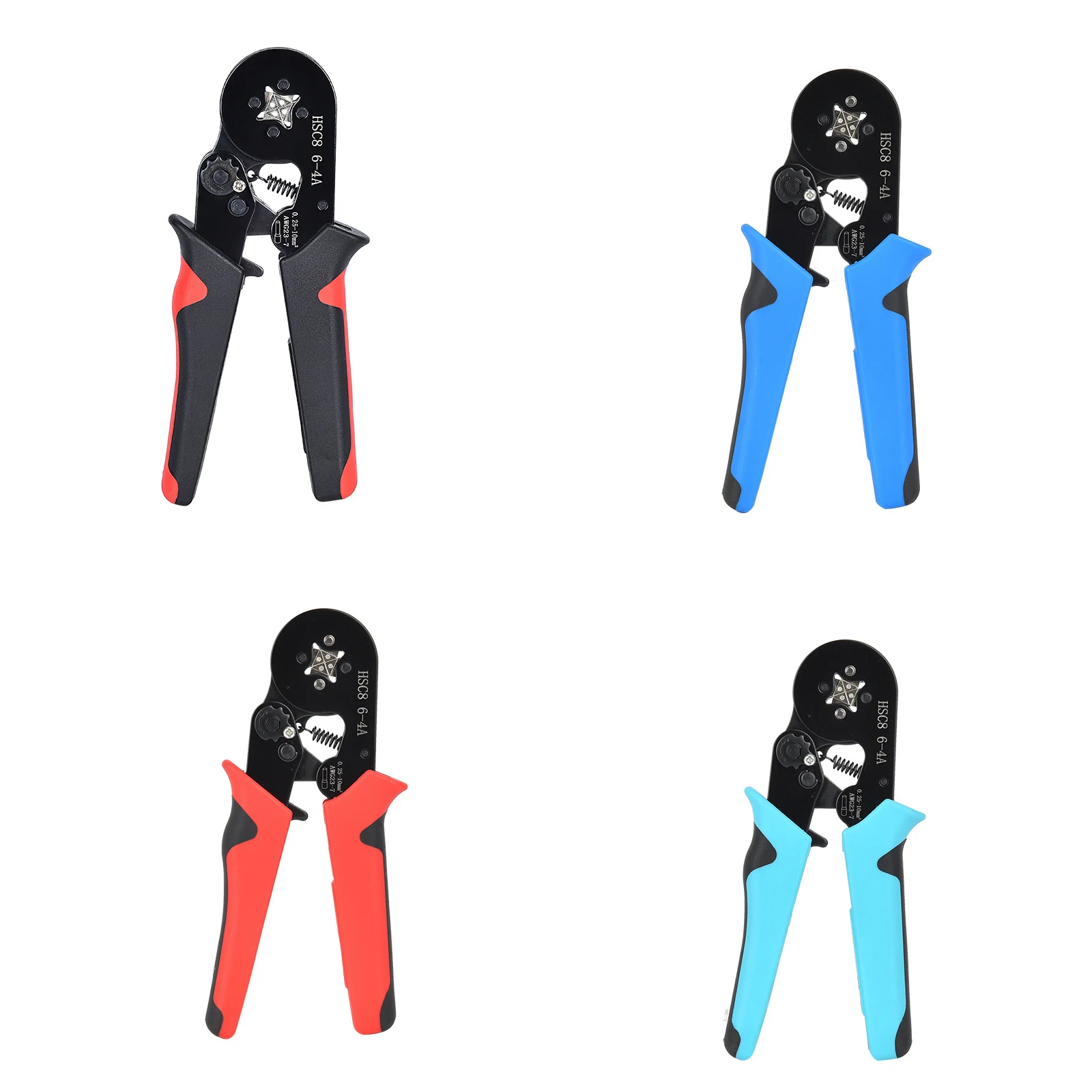 

K50 Tubular Terminal Crimping Pliers HSC8 16-4A 0.25-10mm² Crimper Tools Wire Mini Ferrule Household Electrical Clamp Tool