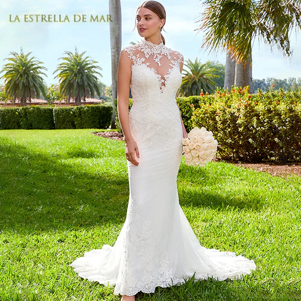 wedding dresses for bride full lace appliqué high neck cap sleeves Backless robe longue boheme chic SweepTrain vestidos de novia
wedding dresses for bride full lace appliqué high neck cap sleeves Backless robe longue boheme chic SweepTrain vestidos de novia