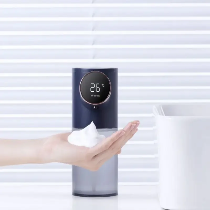 

Автоматический дозатор пенного мыла, 320 мл, USB перезаряжаемые диспенсеры жидкого мыла, цифровой дисплей, Пенообразующие средства для мытья рук
