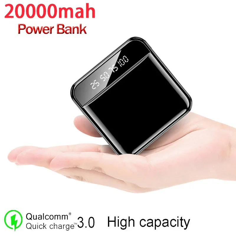 20000mAh power bank portable external battery charger for iPhone Xiaomi mini power bank Tpye-C LED digital display
20000mAh power bank portable external battery charger for iPhone Xiaomi mini power bank Tpye-C LED digital display