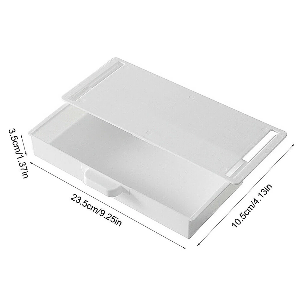 Storage Under Desk Drawer Organizer Household Products ABS Accommodate Adhesive Dust-proof For Office Pen Holder
Storage Under Desk Drawer Organizer Household Products ABS Accommodate Adhesive Dust-proof For Office Pen Holder