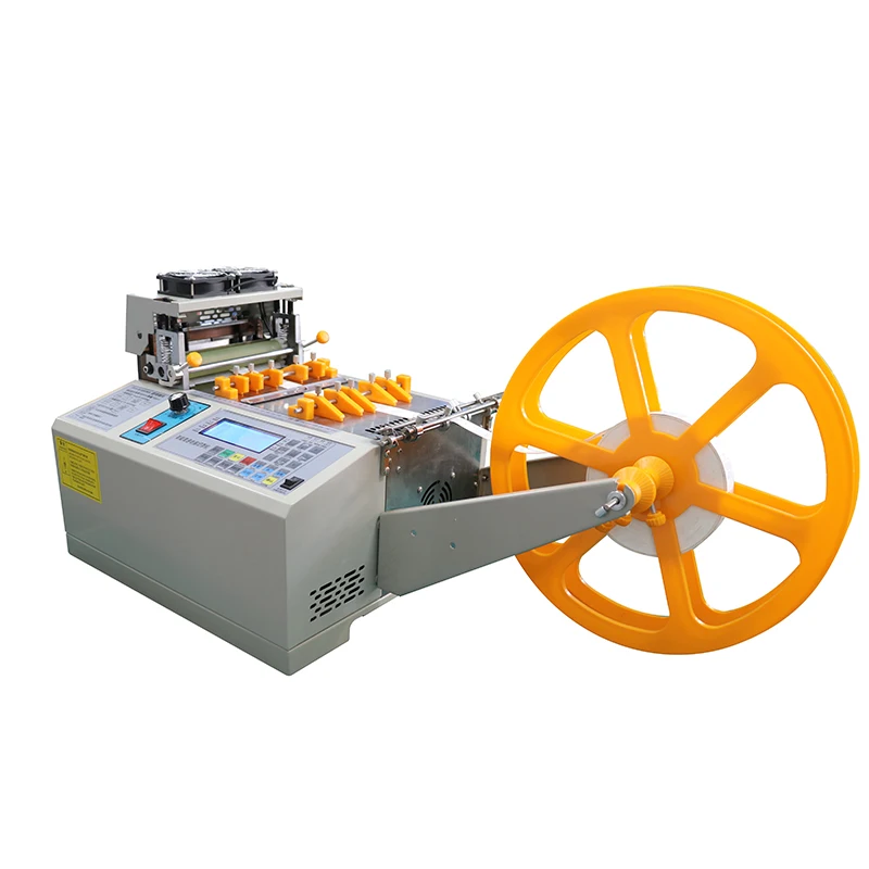 EW-100RL Computer Conveyor Belt Face Mask Tape Cutting Machine Hot Cold Satin Chiffon Ribbon Rubber Steel Belt Cutter Machine
EW-100RL Computer Conveyor Belt Face Mask Tape Cutting Machine Hot Cold Satin Chiffon Ribbon Rubber Steel Belt Cutter Machine