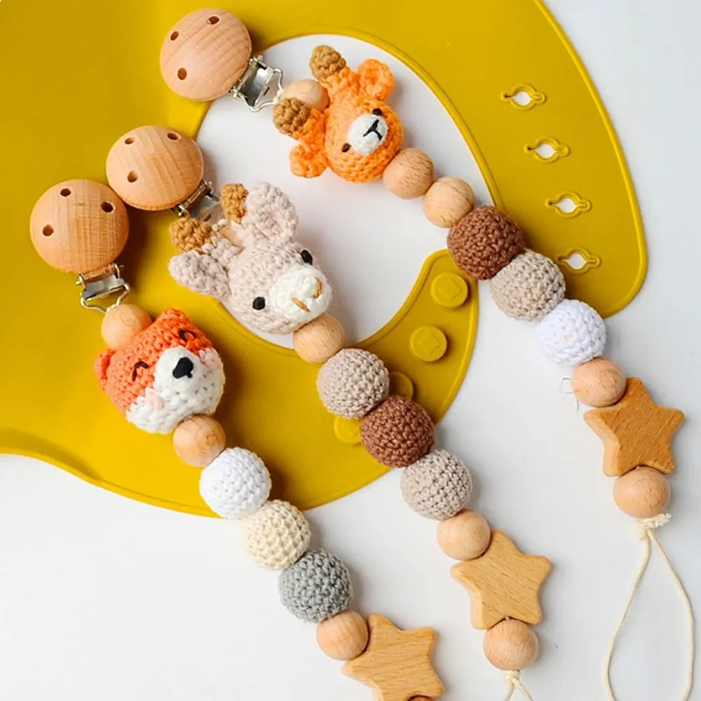 Soother Chain Dummy Clips Crochet Animal Pacifier Clips Pacifier Holder Clips Baby Teether Toys Straps Baby Pacifier Chain
Soother Chain Dummy Clips Crochet Animal Pacifier Clips Pacifier Holder Clips Baby Teether Toys Straps Baby Pacifier Chain