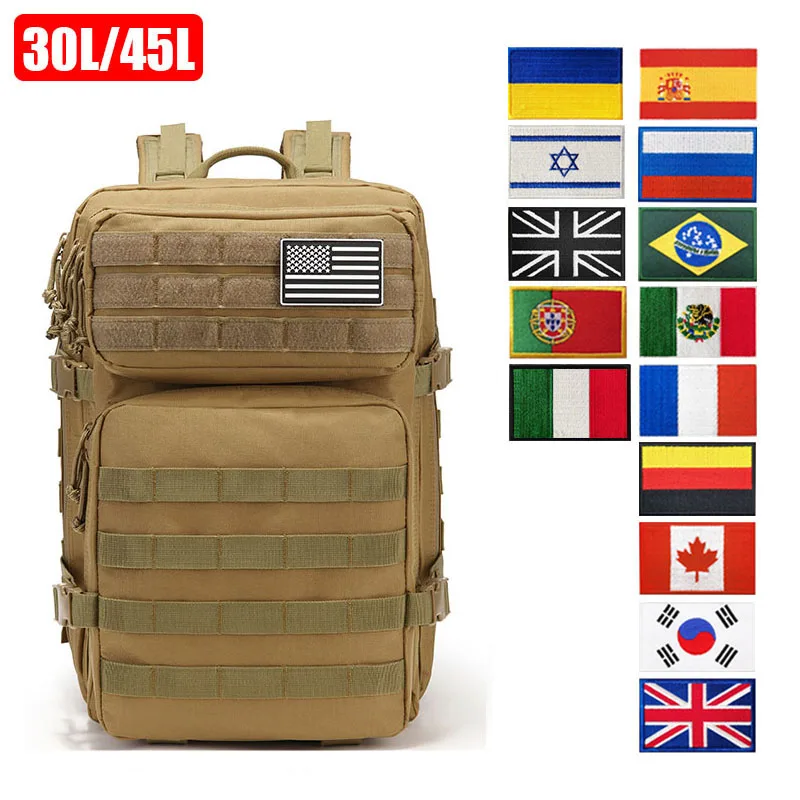 Large Capacity Camouflage Tactical Outdoor Tactical Bags Multifunction Mountaineering Shoulders Rucksacks High capacity 30/50L
Large Capacity Camouflage Tactical Outdoor Tactical Bags Multifunction Mountaineering Shoulders Rucksacks High capacity 30/50L