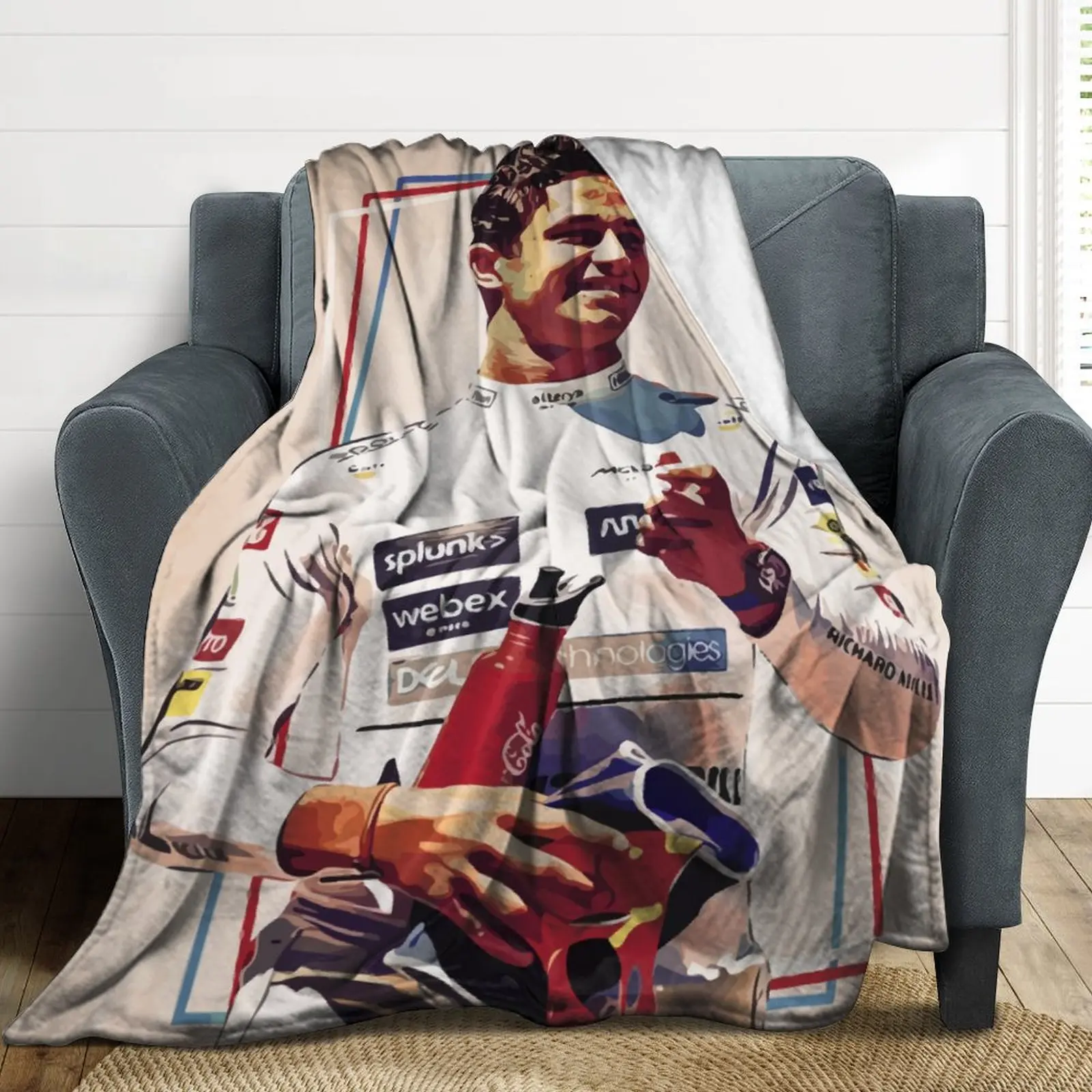 Flannel Blanket 4 Lando Norris Monaco 2021 Ultra Soft Micro Fleece Vertical Cozy Lightweight Microfiber All Season Bedroom
Flannel Blanket 4 Lando Norris Monaco 2021 Ultra Soft Micro Fleece Vertical Cozy Lightweight Microfiber All Season Bedroom
