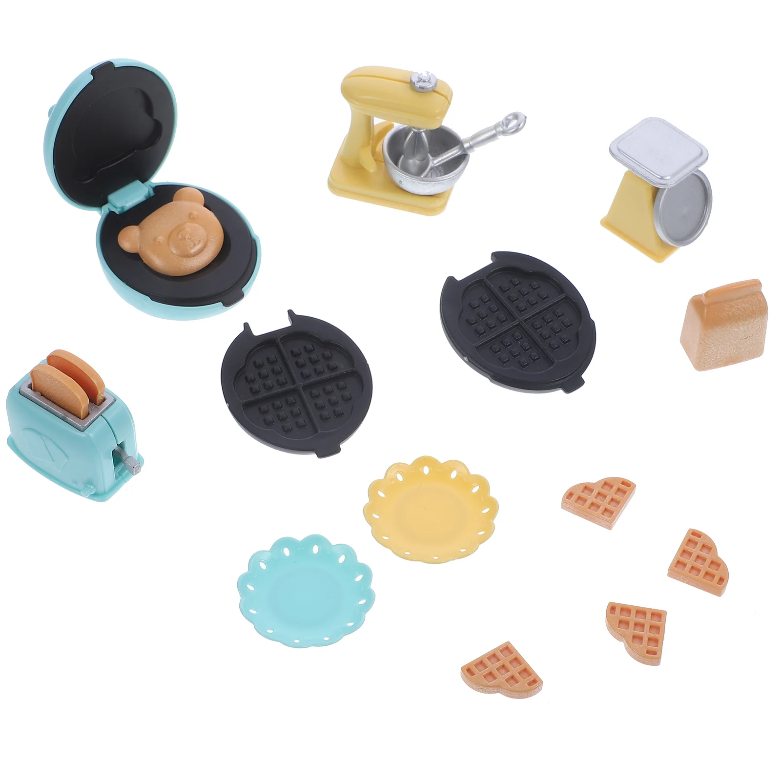 

Mini Kitchen Micro Scene Decoration Blender House Props Bread Maker Machine Miniature Baking Tiny Ornaments Model Supplies