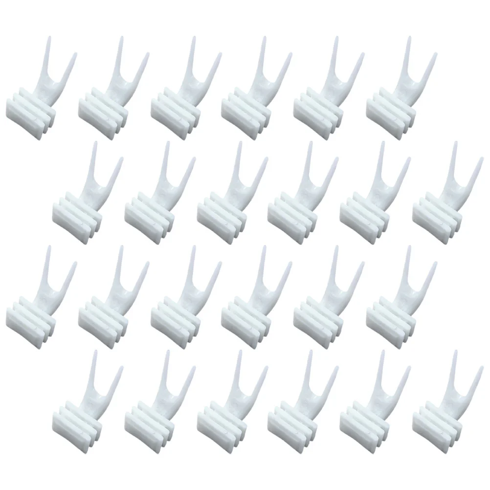 50 Pcs Parakeet Cage Accessories Vegetable Fixing Forks Bird Feeder Plastic Supply Parrot Fruit Holders
50 Pcs Parakeet Cage Accessories Vegetable Fixing Forks Bird Feeder Plastic Supply Parrot Fruit Holders
