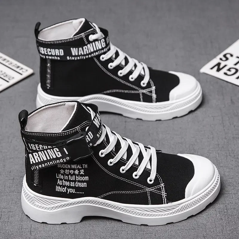 Men Boots Outdoor Fashion Canvas High Top Shoes Men Casual Shoes Ankle Boots Black Chelsea Boots Zapatos De Hombre
Men Boots Outdoor Fashion Canvas High Top Shoes Men Casual Shoes Ankle Boots Black Chelsea Boots Zapatos De Hombre