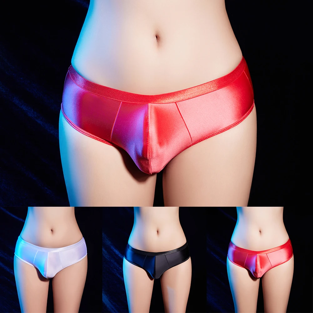 Men's Glossy Briefs Sexy Cock Cover Panties Smooth Thin Transparent Stretchy Pants Underwear Men Breathable Silky Underwear
Men's Glossy Briefs Sexy Cock Cover Panties Smooth Thin Transparent Stretchy Pants Underwear Men Breathable Silky Underwear