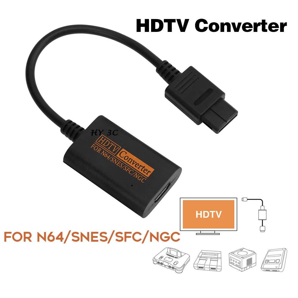 Новый преобразователь HDTV для ретро-хоста, видеоигровая консоль N64/SFC/NGC/SNES 720P HDTV, адаптер, шнур, Plug And Play
Новый преобразователь HDTV для ретро-хоста, видеоигровая консоль N64/SFC/NGC/SNES 720P HDTV, адаптер, шнур, Plug And Play