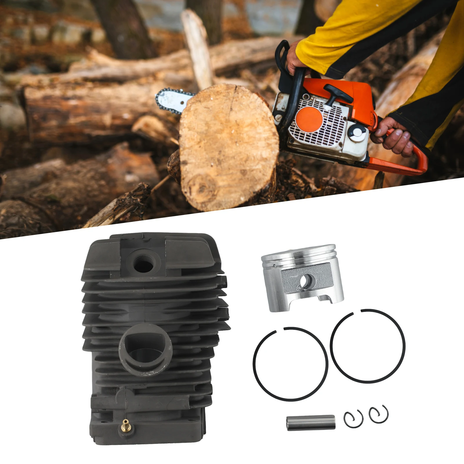 Superior Performance MS310 MS390 49mm Big Bore Cylinder Piston Kit Perfect Fit for STIHL MS290 029 039 Chainsaw
Superior Performance MS310 MS390 49mm Big Bore Cylinder Piston Kit Perfect Fit for STIHL MS290 029 039 Chainsaw