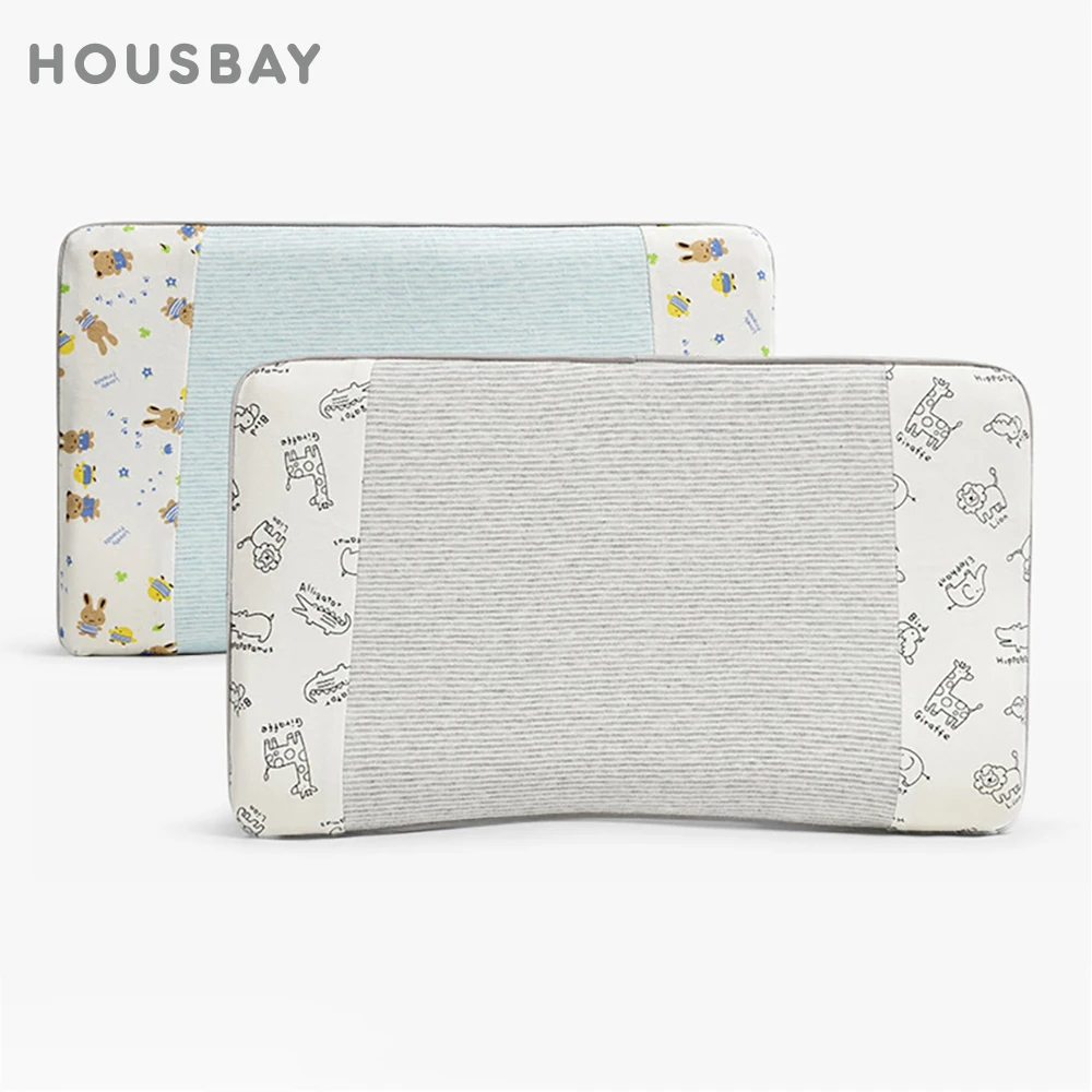 Newborn Baby Pillow 0-6 Years Memory Foam Pillow 46*28Cm Cute Animal Print Infant Head Protection Cotton Soft Neck Cushion
Newborn Baby Pillow 0-6 Years Memory Foam Pillow 46*28Cm Cute Animal Print Infant Head Protection Cotton Soft Neck Cushion