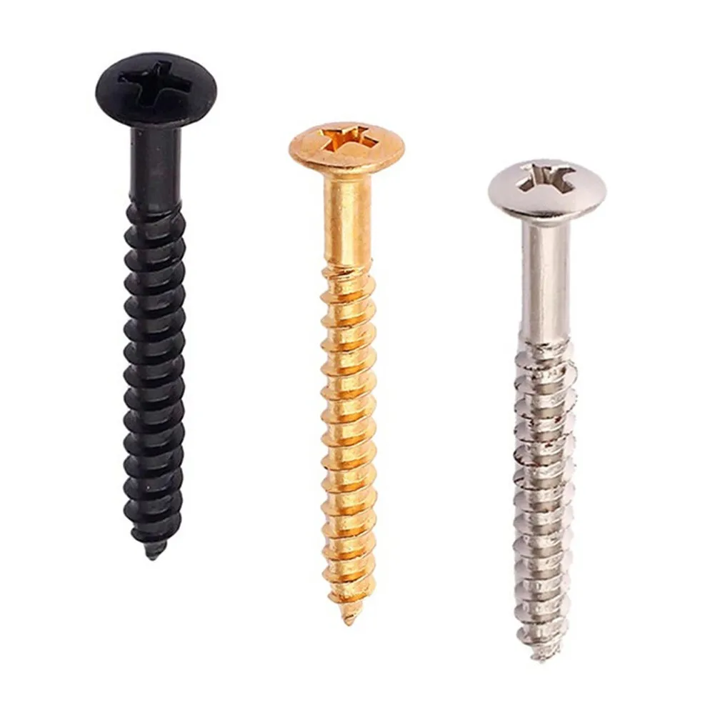 Guitar Screws 20PCS Metal Guitar Neck Plate Screws Metal Neckplate Screws For ST SQ Electric Guitar Wear-resistant
Guitar Screws 20PCS Metal Guitar Neck Plate Screws Metal Neckplate Screws For ST SQ Electric Guitar Wear-resistant