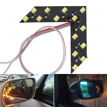 1pc 12V Car Styling LED Turn Signal Light Rear View Mirror Arrow Panels Indicator Light Rearview Mirror Signal Bulb 14 SMD
1pc 12V Car Styling LED Turn Signal Light Rear View Mirror Arrow Panels Indicator Light Rearview Mirror Signal Bulb 14 SMD