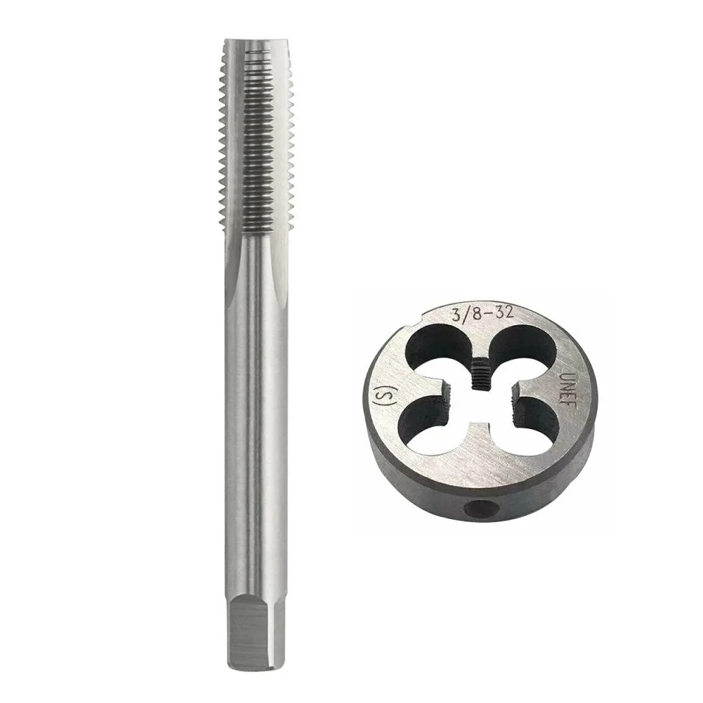 2 Pcs Tap Wrench HSS 3/8-32 UNEF Tap And 3/8-32 UNEF Die Set Machine Thread Right Hand Cutting Tools Professional Hand Tools
2 Pcs Tap Wrench HSS 3/8-32 UNEF Tap And 3/8-32 UNEF Die Set Machine Thread Right Hand Cutting Tools Professional Hand Tools