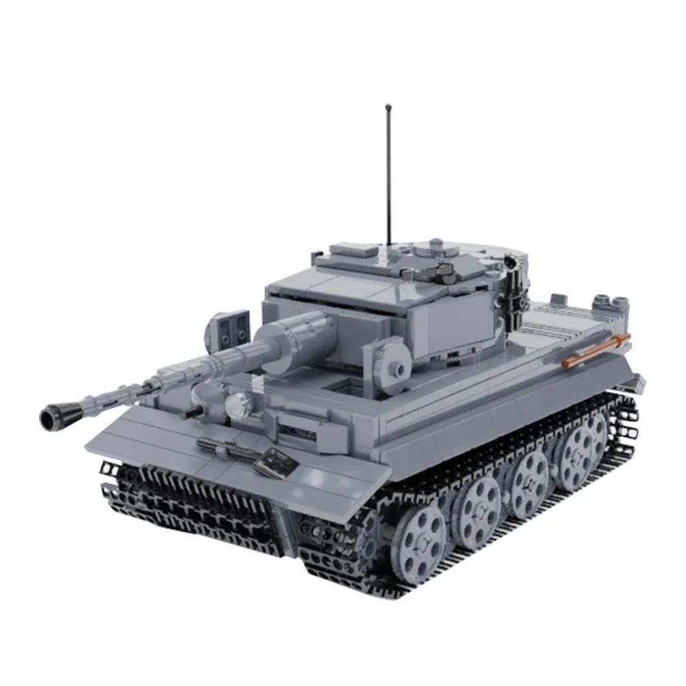 Gobricks MOC Panzerkampfwagen VI Tiger 1 Tank Bricks Germany Sd.Kfz.181 Tank Armored Vehicle Military Building Blocks Toy Gifts
Gobricks MOC Panzerkampfwagen VI Tiger 1 Tank Bricks Germany Sd.Kfz.181 Tank Armored Vehicle Military Building Blocks Toy Gifts