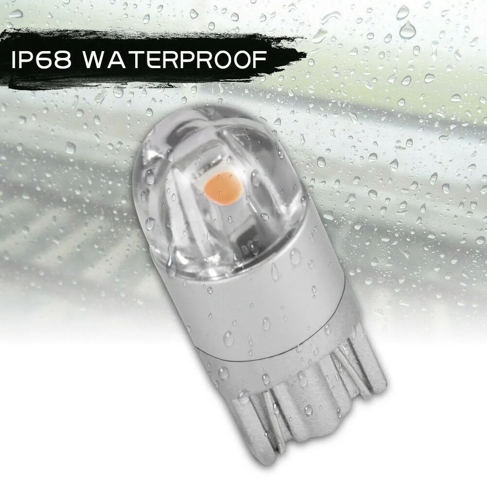 360lm Bulb T10 W5W 360° Beam Wedge 6000k Backup Canbus Corner LED Light Marker 10pcs Parking 168 Purple 194 Side
360lm Bulb T10 W5W 360° Beam Wedge 6000k Backup Canbus Corner LED Light Marker 10pcs Parking 168 Purple 194 Side