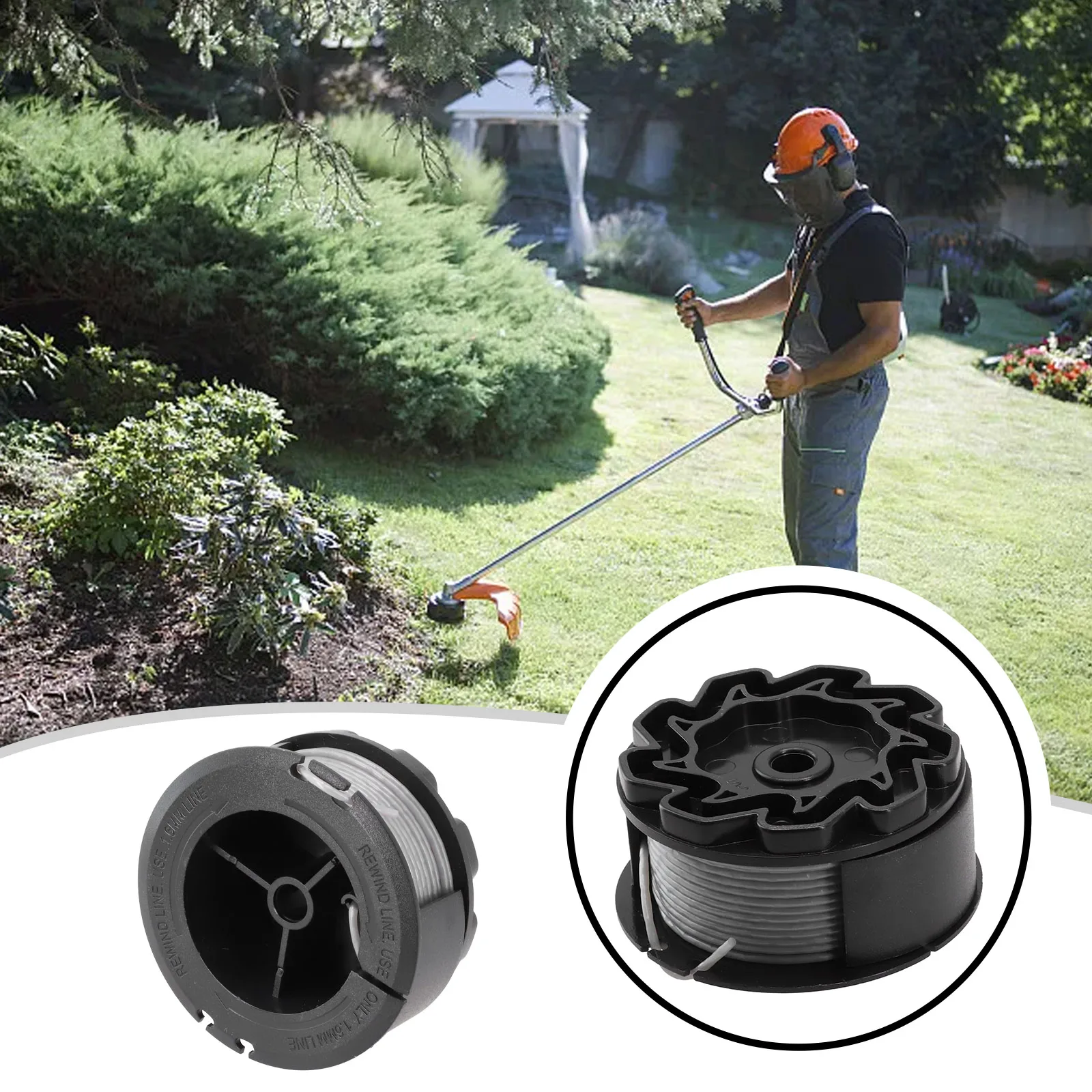 1/3pc Spool Grass Trimmer Accessory For Bosch Line Spool UniversalGrassCut F016800570 6.1 Metres/20ft With 1.65 Mm Cord
1/3pc Spool Grass Trimmer Accessory For Bosch Line Spool UniversalGrassCut F016800570 6.1 Metres/20ft With 1.65 Mm Cord