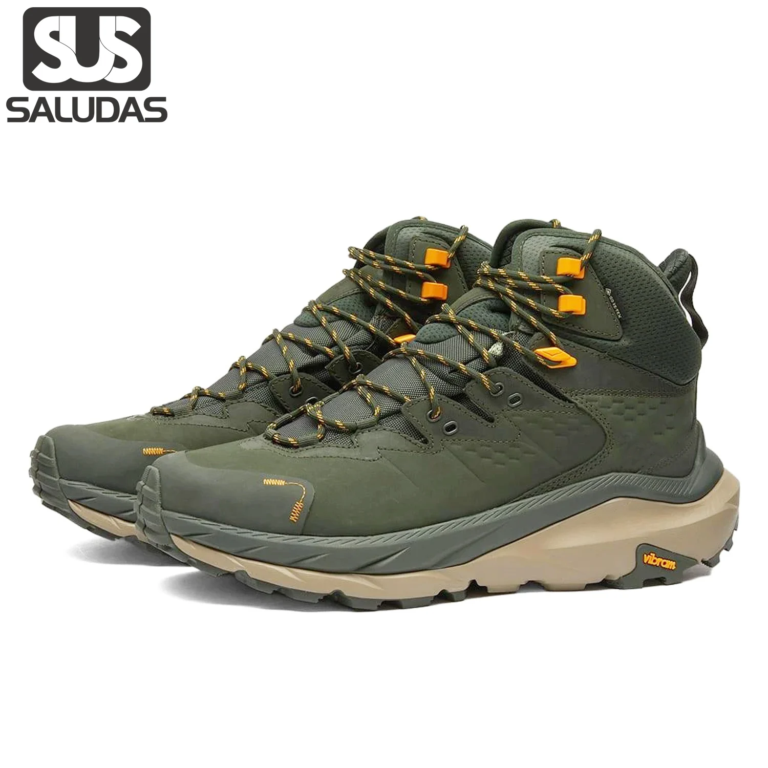 

SALUDAS Kaha 2 Mid GTX Men Hiking Boots Waterproof Hiking Shoes Non-slip High-Top Jungle Adventure Mountain Trekking Sneakers