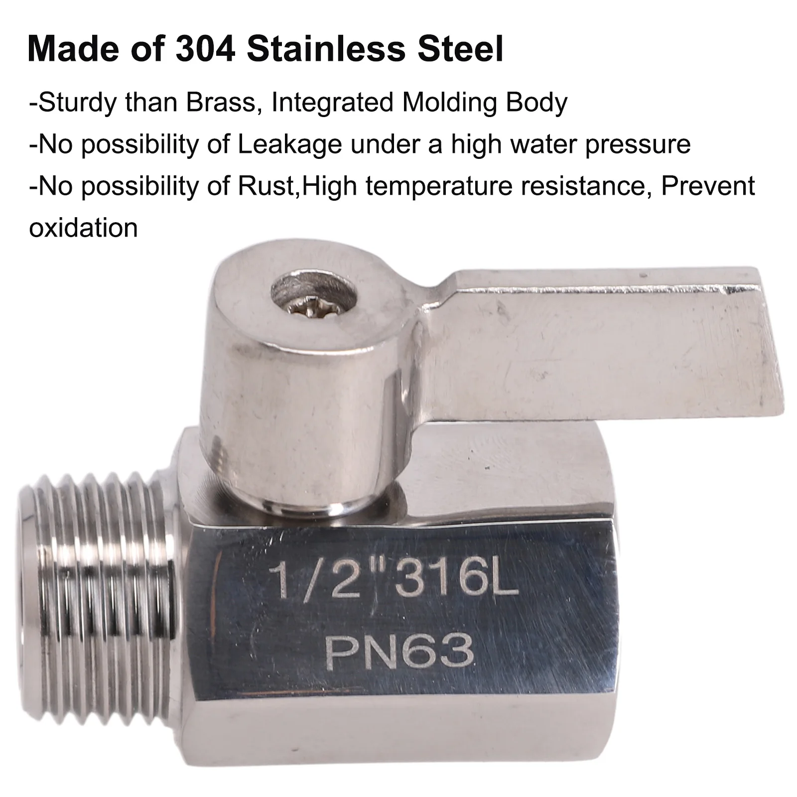 NPT Thread Stop Valve Fittings Function Leak Proof Note Package Reliable Specification Switch Compatible Bathrooms
NPT Thread Stop Valve Fittings Function Leak Proof Note Package Reliable Specification Switch Compatible Bathrooms