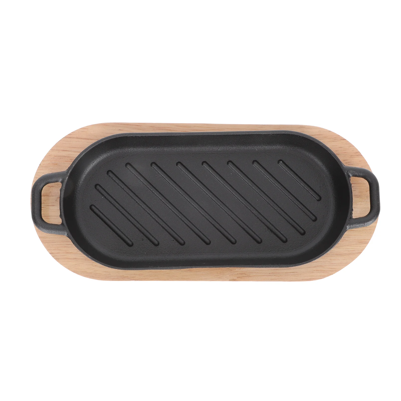 1 Set Rectangular Grill Pan Metal Non- Pan Deep Roasting Grill Pan Frying Pan Roasting Pan with Loop Handles Wooden Base for
1 Set Rectangular Grill Pan Metal Non- Pan Deep Roasting Grill Pan Frying Pan Roasting Pan with Loop Handles Wooden Base for
