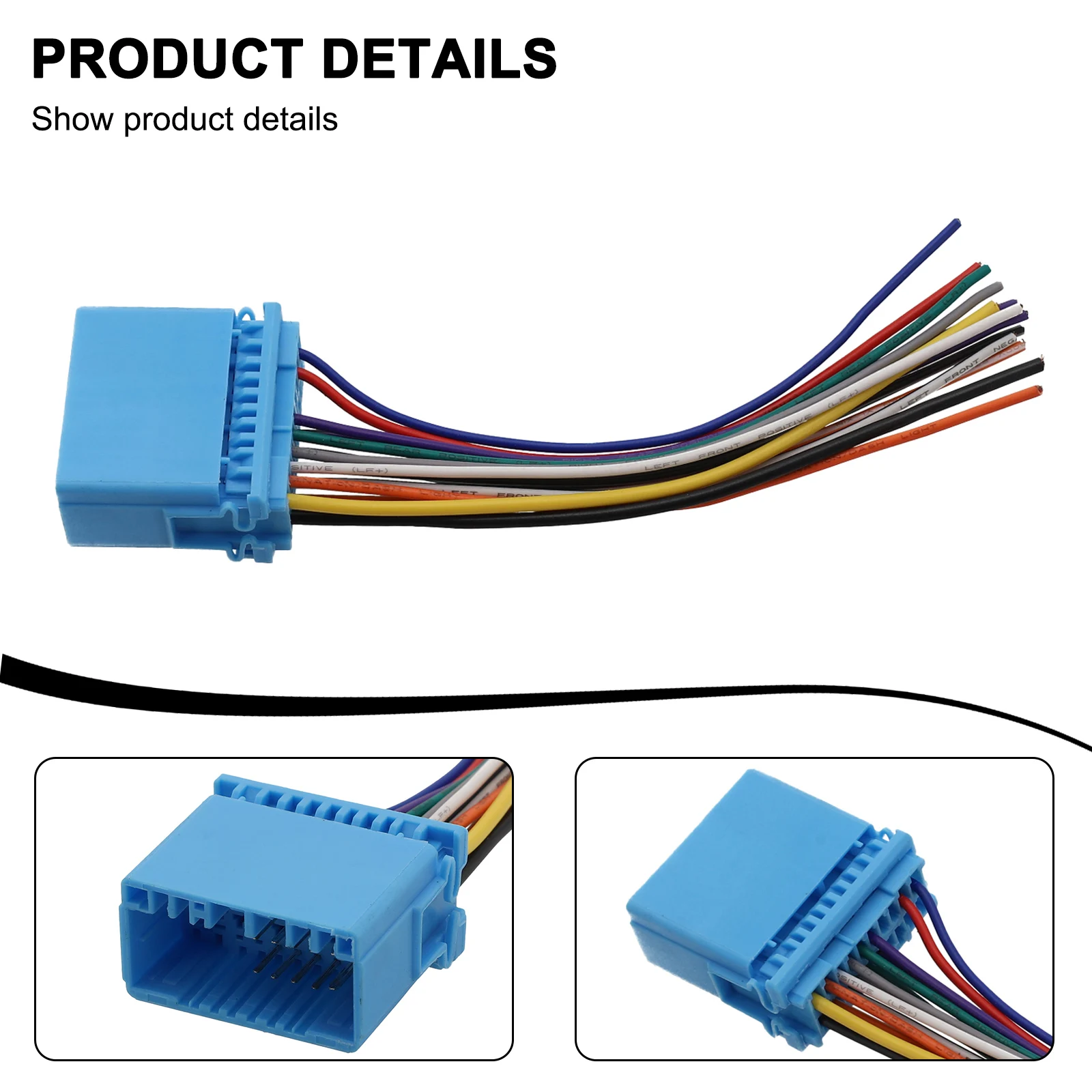 1Pcs Car Stereo Radio Wire Harness Adapter Connector For Buick For Etc ABS Blue Auto Acesssories Tools
1Pcs Car Stereo Radio Wire Harness Adapter Connector For Buick For Etc ABS Blue Auto Acesssories Tools