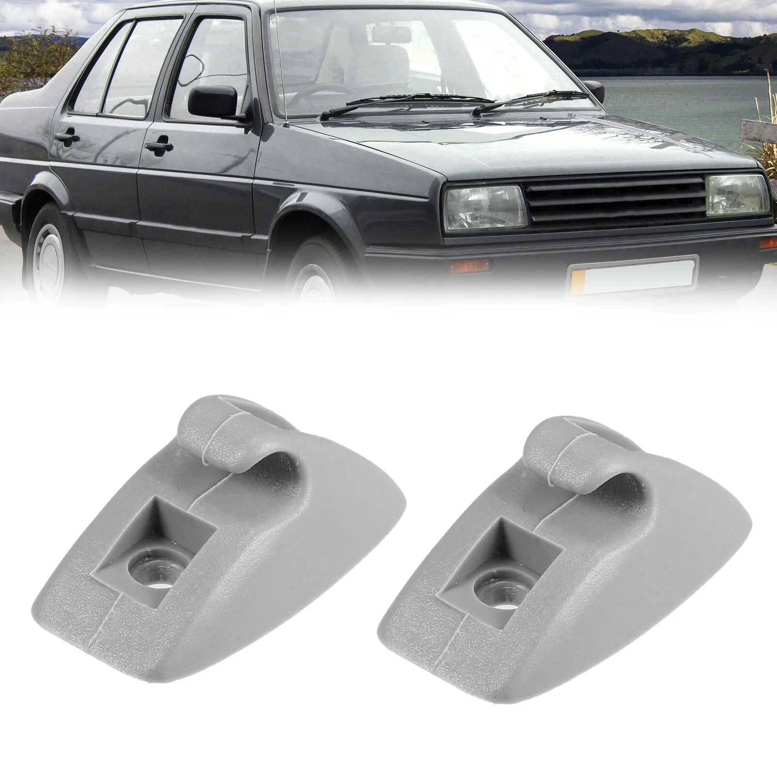 2x Car Sun Visor Support Clip Retainer Hanger For Scirocco For MK1 MK2 191857559 Grey Sunvisor Clips Hook Support Bracket
2x Car Sun Visor Support Clip Retainer Hanger For Scirocco For MK1 MK2 191857559 Grey Sunvisor Clips Hook Support Bracket